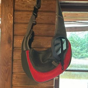Never used! Small dog or cat carrier/sling
